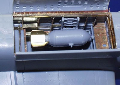 Detailset B25J Mitchell Bomb bay (Hasegawa)  E72-425