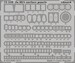 Detailset Junkers Ju88A-4 Surface Panels (Revell) E72-538