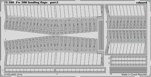 Detailset Focke Wulf FW200C Flaps (Trumpeter) E72-580