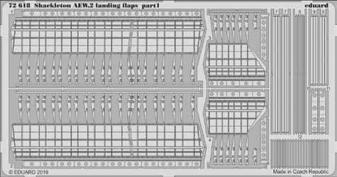 Detailset Shackleton AEW2 landing Flaps (Revelll)  E72-618