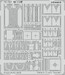 Detailset  Messerschmitt BF110E (Eduard) E72-727