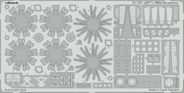 Detailset  Martin PBM5A Mariner exterior (Academy)  E72-735