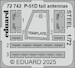 Detailset  P51D Mustang Tail Antennas e72-742