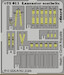 Detailset Seatbelts Lancaster E73-011