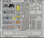 Detailset Messerschmitt BF109G-14 (Academy)  E73-263