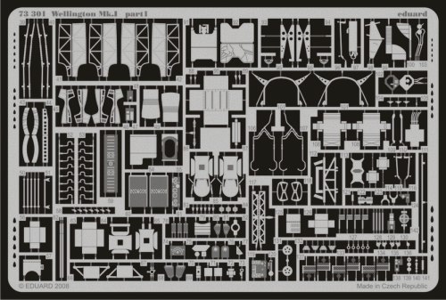 Detailset Vickers Wellington MKI Self adhesive (Trumpeter)  E73-301