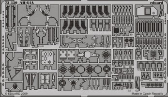Detailset AH64A Apache self adhesive (Hobby Boss)  e73-330