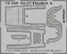 Detailset Suchoi Su27 Flanker A Interior Self Adhesive (ICM) E73-350