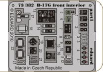 Detailset Boeing B17G Flying Fortress Front Interior (Revell)  E73-382