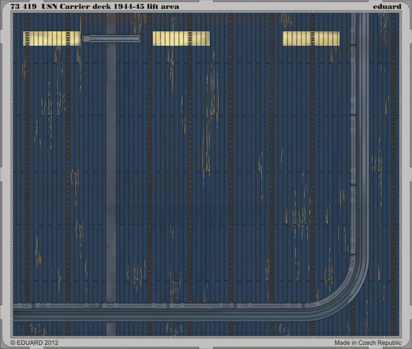 USN Carrier Deck lift area 1944-1945  E73-419