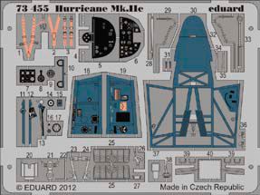Detailset Hurricane MKIIc Self Adhesive (Airfix)  E73-455