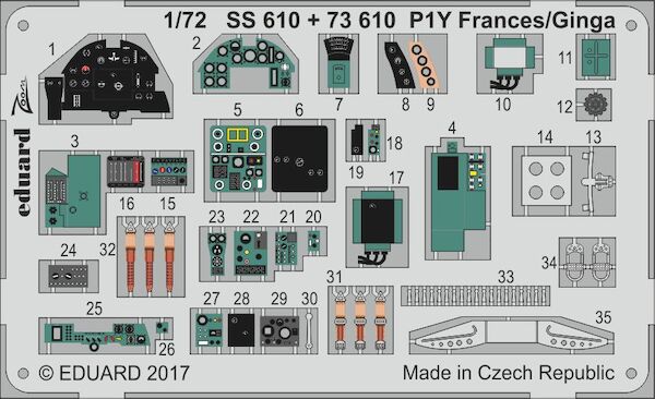 Detailset P1Y Ginga "Frances"  E73-610