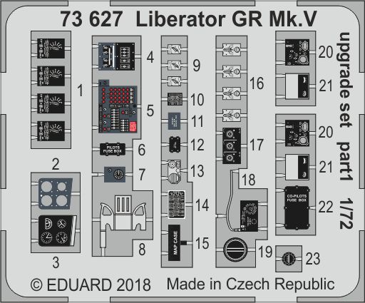 Detailset Liberator GRV upgrade (Eduard)  E73-627