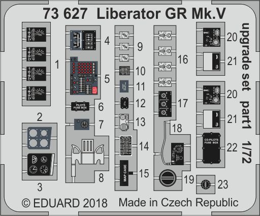 Detailset Liberator GRV upgrade (Eduard) E73-627