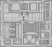 Detailset Northrop P61C Black Widow Interior (Hobby Boss) E73-644