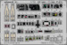 Detailset Northrop P61C Black Widow Interior (Hobby Boss) E73-644