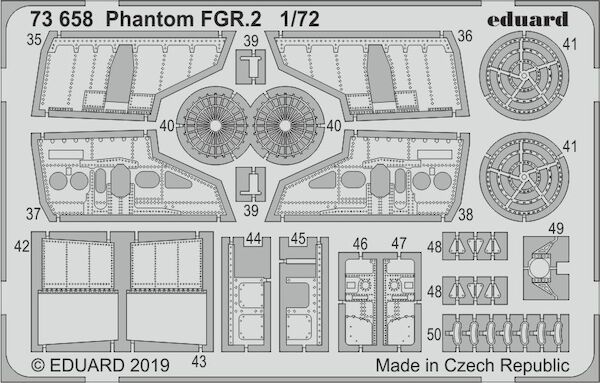 Detailset Phantom FGR2 (Airfix)  E73-658