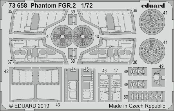 Detailset Phantom FGR2 (Airfix) E73-658