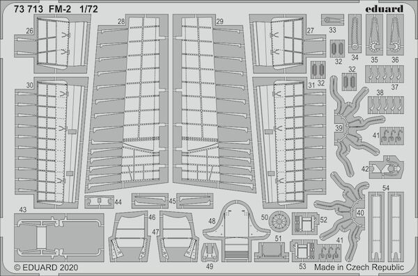 Detailset Grumman FM-2 Wildcat (Arma Hobby)  E73-713