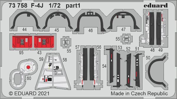Detailset  F4J Phantom II (Fine Molds)  E73-758