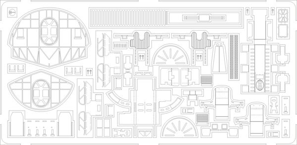 Detailset PBY5A Catalina (Academy/ Hobby 2000) E73-806