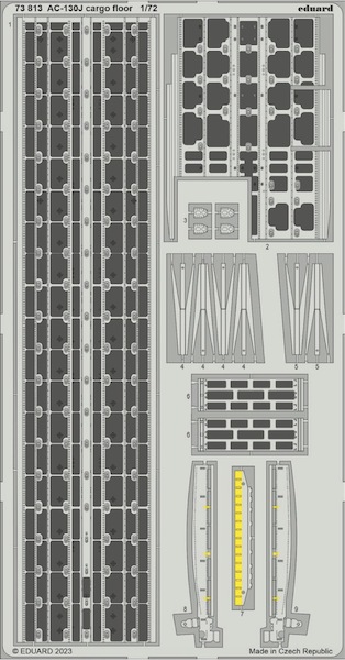 Detailset AC130J Hercules Cargo floor (Zvezda) E73-813