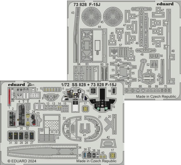 Detailset F15J Eagle (Fine Molds) E73-828