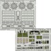 Detailset  B24H Liberator Cockpit and engines (Airfix) e73-829