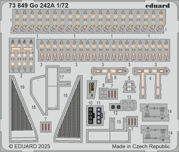 Detailset Gotha Go242A (IBG) E73-849