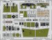 Detailset B24D Liberator cockpit and engines (Airfix) e73-860