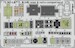 Detailset B24D Liberator Nose and radio Compartiment (Airfix) e73-861