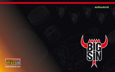 F16CJ Block 52 BigSin Set for (Tamiya)  BIG SIN64801