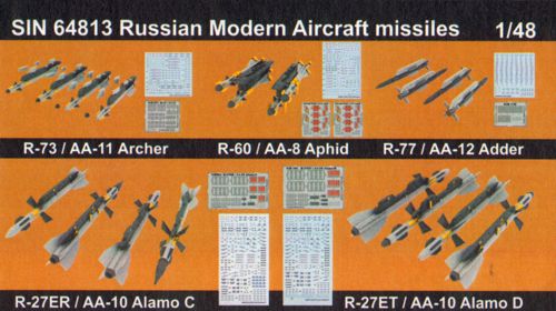 Russian Modern Aircraft Missiles set  BIG SIN64813