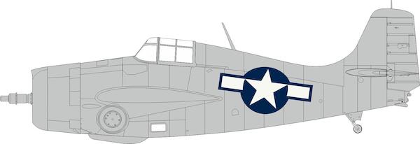Mask FM1 Wildcat US National Insignia (Tamiya)  EX1031