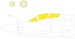 Mask Blackburn S2B Buccaneer Canopy and wheels TFACE (Airfix) ex1035