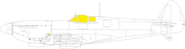 Mask Spitfire MKIX TFace (Eduard) EX1082