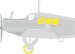 Mask Junkers F13 Canopy and wheels (Eduard) ex1083