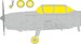 Mask DHC1 Chipmunk T20 Canopy and wheels (Eduard) ex1085