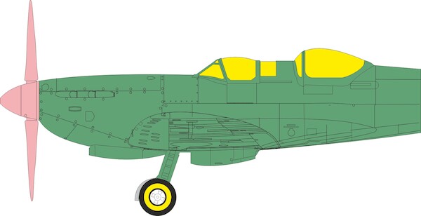 Mask Supermarine Spitfire Tr9 (Airfix) EX1139