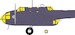 Mask Handley Page Hampden B. MK1 canopy, other glassparts and wheels (ICM) ex1163