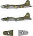 Mask B17F US National Insignia & Code Letters (Revell) ex1170