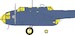 Mask Handley Page Hampden TB. MK1 canopy, other glassparts and wheels  (ICM) ex1175