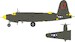 Mask B25C-45 Marauder US Insignia (Stars & Bars) and Tail Markings (ICM) ex1189