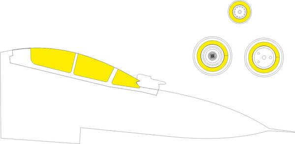 Mask Sukhoi Su30M (Kitty Hawk) EX743