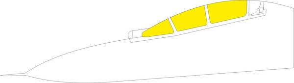 Mask Sukhoi Su27UB TFace (Great wall Hobby) EX756