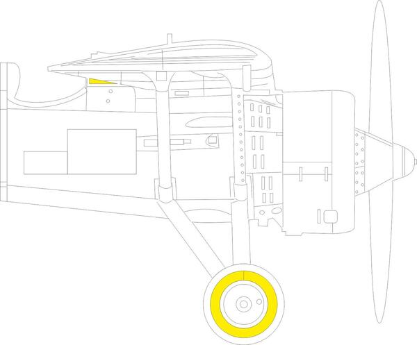 Mask PZL P11c (Arma Hobby)  EX772