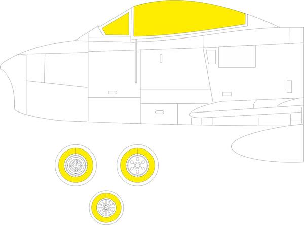 Mask Sabre F4 TFace (Airfix) EX784