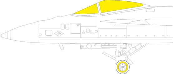 Mask F/A18E Super Hornet (Meng) EX786