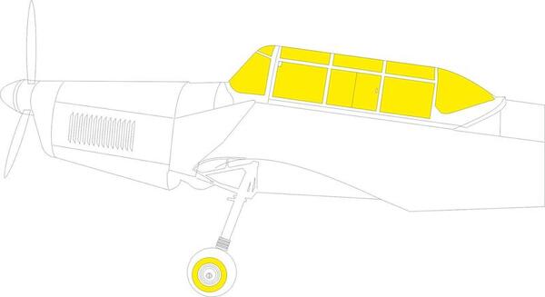 Mask Zlin Z-226 Trener Tface (Eduard) EX805