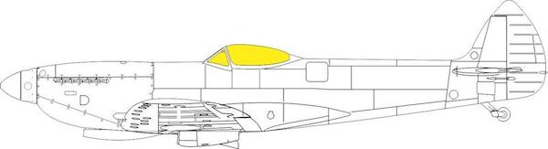 Mask Spitfire MKXVI Tface (Eduard)  EX808